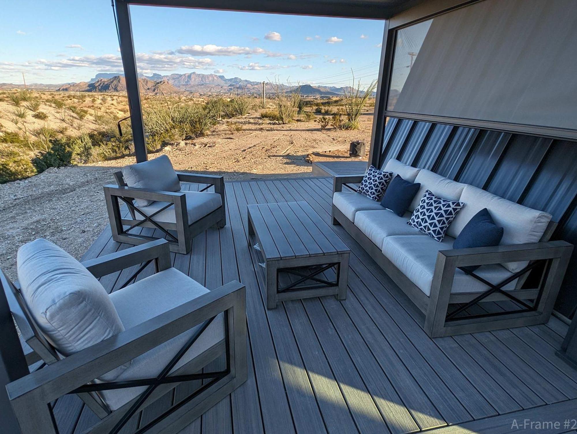 Stardust Big Bend Luxury A-frame#7 With A Fab View *